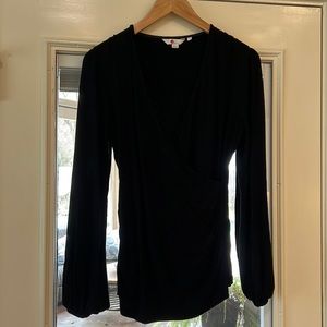 Faux wrap top